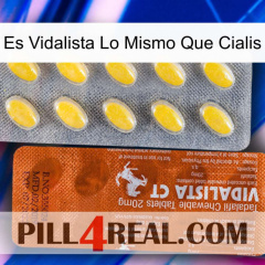 Is Vidalista The Same As Cialis 42